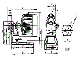 渣油泵安装尺寸-重油煤焦油泵安装尺寸-高压齿轮泵安装尺寸